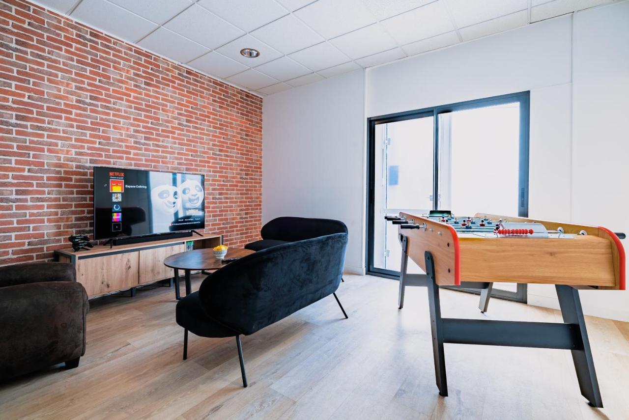 Duplex Lafargue Game Room Baby Foot Salle De Sport Jeux De Societe Limoges Exteriér fotografie